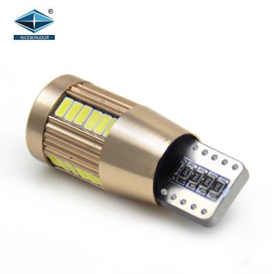 China Wholesale Auto Led Canbus Bulb T10 Led Car Light 3014 27SMD Canbus Led Light Car Led T10 for sale