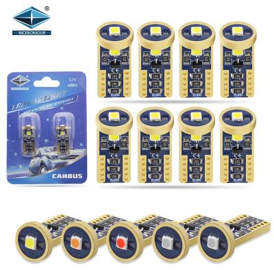 China Canbus Factory Direct Car Door T10 Bulb 3030 3SMD Led Canbus Lampu T10 Led Car Interior Led Light for sale