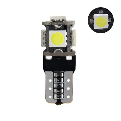 China T10 W5W 194 LED License Plate Light T10 Canbus LED Bulbs 168 5050 5SMD 12V For Car for sale