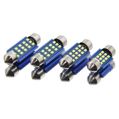 China License plate light festoon c5w 2016 chip 15 SMD 36mm led car interior light for automotive accessories for sale