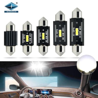 China OEM c5w c10w Canbus Super Bright Festoon 1860 CSP 31mm 36mm 39mm 41mm auto canbus free interior led led car lights for car for sale