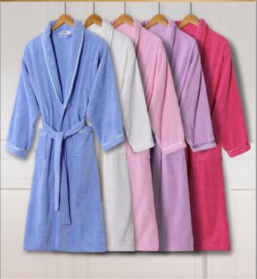 China QUICK DRY Cotton Women's Cardigan Sleepwear Long Sleeve Home Pajamas Robe for sale