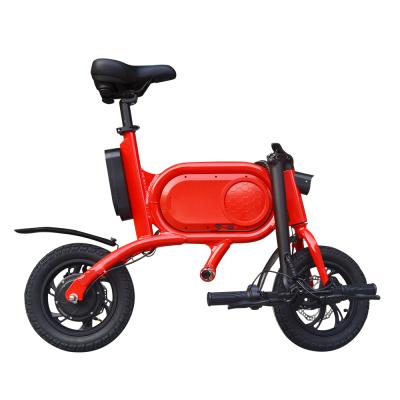 China Mini Alucard Adult Aluminum Foldable Electric Bike Mini E-Bike Folding Electric Bicycle for sale