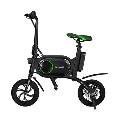 China New fashion aluminum alloy electric bicycle 12 inch mini folding ebike drinking electric bicycle electric bicycle for sale