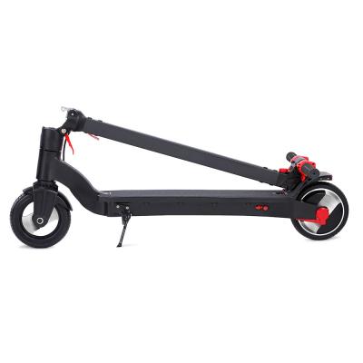 China Best 6.5inch 4.4Ah 6.6Ah 8.8Ah Ultralight PVC Weight Folding Electric Kick Scooter With Music for sale