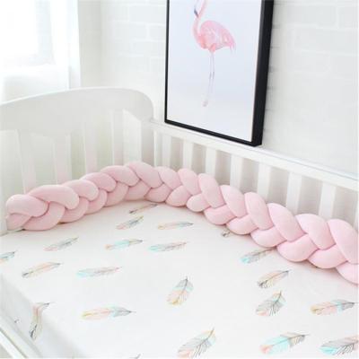 China Long Massage Baby Hutch Braided Bumper Knot Pillow Cushion for sale