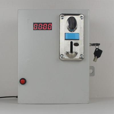 China Countdown Display Countdown Display Coin Timer Box with with Multi Quality Coin Acceptor LFT-999 and Timer Control Board LFT-702 for sale