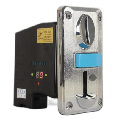 China Accept different country's coin. 16Mm~30Mm Diameter Coin Acceptor Multi Selector Special Use 4P Coin Wiring Mechanical Water for sale