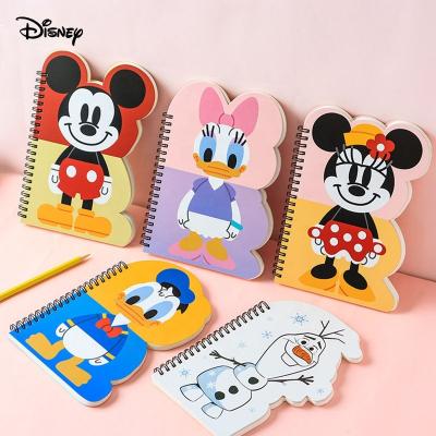 China Prizes Gift Coil Cartoon Hardcover Shape Small Creative Cute School Student Book Spiral Primary Portable Notepad for sale