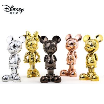 China office & Pen Famous Brands New Design Super Glitter Refill Rose Golden Mickey Minnie School Crystal 0.5 mm Disney Ballpoint Pens for sale