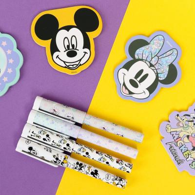 China office & Cute Cartoon Pen Disney Frozen Daisy Kawaii School Office Home Student Kids Present Assorted Styles Writing Gel Pens Black Ink for sale