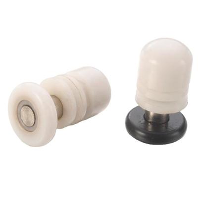 China Modern Plastic Shower Door Rollers Bearing Stainless Steel POM Covered Wheel for sale