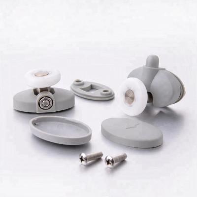 China Shower Door Runs Single Butterfly Shower Door Rollers for sale