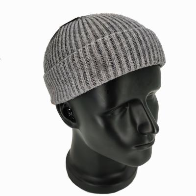 China Custom COMMON Fisherman Beanie Wholesale, Men's Fashion Gray Fisherman Beanie Beanies for sale