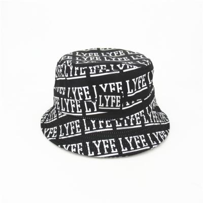 China Custom Printing Picture Picture Cotton Bucket Hat Summer Hat Fish Hat for sale