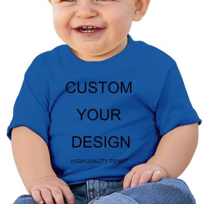 China Anti-pilling Anti-pilling High Quality Kid Brand T-shirt Baby T-shirt With Custom Printing for sale