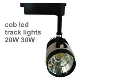 China Black energy efficient LED Track Lights / decorative led lighting track for sale