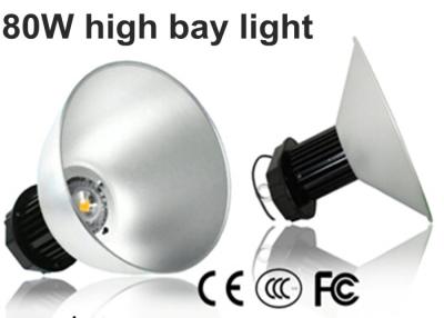 China Waterproof  Supermarket , Industrial LED High Bay Lighting 80W  50Hz - 60Hz for sale