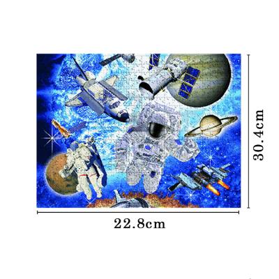 China Custom Wholesale Custom PP/PET Custom Printing Puzzle Games Toys 3D Space Puzzles for sale