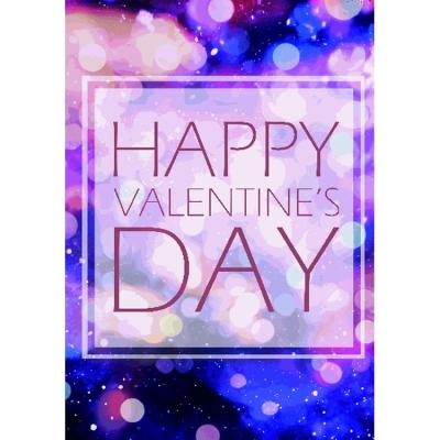 China China Art Paper Greeting Cards Custom High Quality Wholesale Valentine Day Card Post Cards for sale