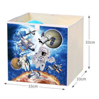 China Sustainable Hot New Products Toy Organizer Storage Box Environment Protection Folding Clothes Storage Box for sale