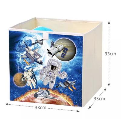 China Viable Wholesale Custom Waterproof Child Storage Clothes Box Large Capacity Washable Storage Box for sale