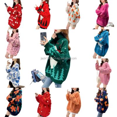 China 2022 Breathable High Quality Comfortable Cardigan Batswing Sleeve Soft Texture Bulky Sleeve Crochet Full Sweater for sale