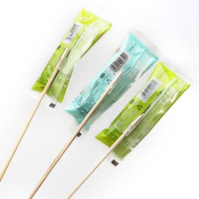 China China Party Wholesale Disposable BBQ Tool Easily Cleaned Bamboo Wood Spikes BBQ Outdoor Picnic Flower Bamboo Sticks for sale