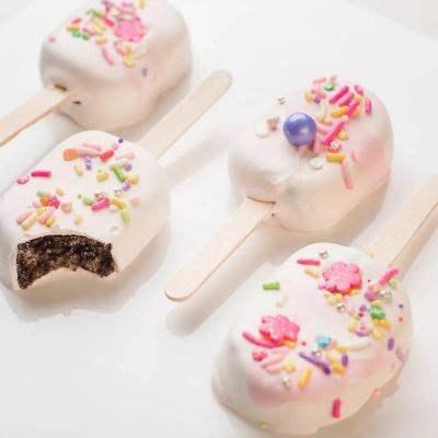 China Microprocessor Stocked Coffee Skewer Ice Cream Bamboo Sticks for sale