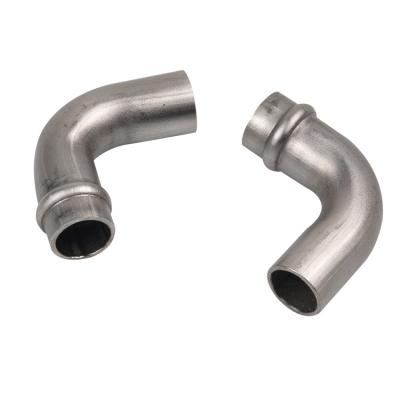 China Automotive T304 Stainless Steel Mandrel Bend Tube Stainless Steel Mandrel Bends 90 Degree Bends Angles Turbo Custom Exhaust System for sale