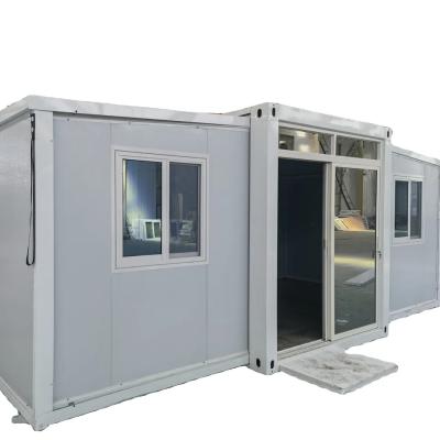 China Modern 2023 Latest Style 20ft 40ft Two Bedrooms Folding Expandable Prefabricated Container House for sale