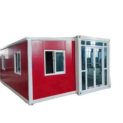 China Modern Foldable Well Camp Australia Luxury Cheap Price On Wheels 40 ft 20ft Expandable Container House for sale