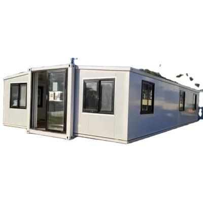 China Modern Folding Villas Vacations Structure Prefabricated Modular 3 Bedrooms 40 ft Expandable Container House for sale