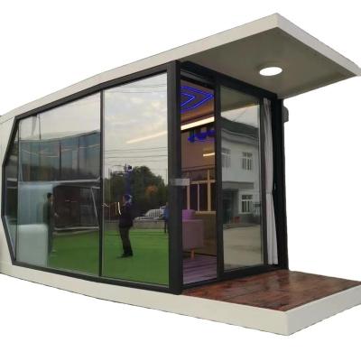 China Modern Chinese oem c70 mobile outdoor luxury customizable prefabricated modular prefab  space capsule tiny house for sale