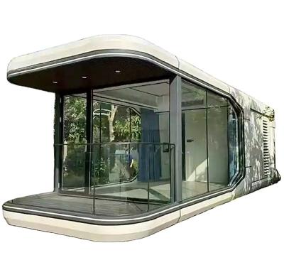 China Modern Luxury solar oem prefab c70 airship pod prefabricated tiny mobile Hangfa space capsule homestay container house e7 for sale