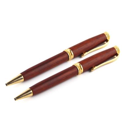 China Eco-Friendly Factory Wooden Pen With Environmental Friendly Materials Custom Logo Wooden Pen Set for sale