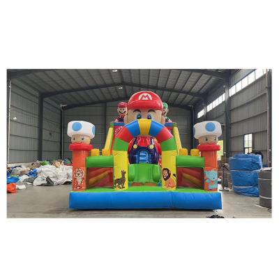 China Wholesale Bouncy Combo Inflatables PVC Commercial Grade Castle Slide Bounce House Inflatable Jumping Bouncer juegos for sale