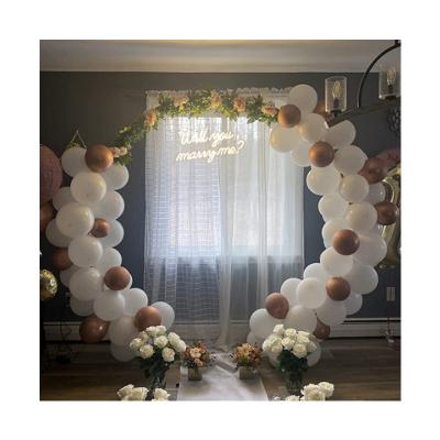 China Factory Price Wedding Decoration Rectangle Gold Wedding Arch Rectangle Garden Arch Elegant Easily Assembled Flower Stand For Wedding for sale