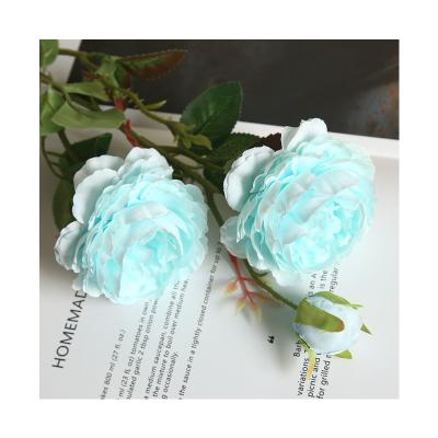 China White Red Artificial Flower Rose Natural Touch Coupons Prices For Wedding Bouquets Home Office Party Decoration Faux Roses Velvet Flower for sale