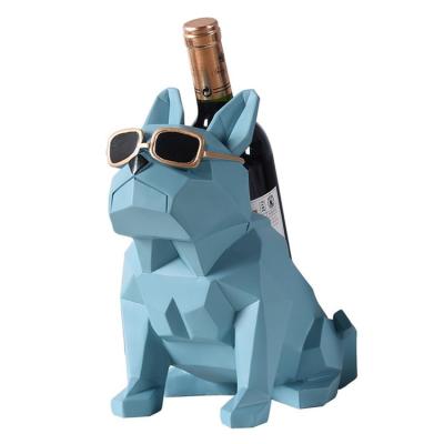 China Europe high quality animal statue wine bottle display stand for home decoration products for sale