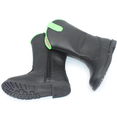 China 2021 Western Autumn And Winter Kid Girl Black Custom Boots for sale