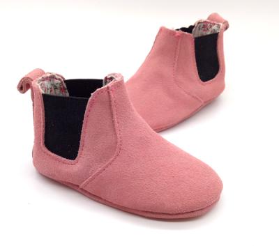 China CHELSEA BOOTS OEM Baby Shoes Newborn Infant Soft Winter Suede Baby Sole Boots for sale