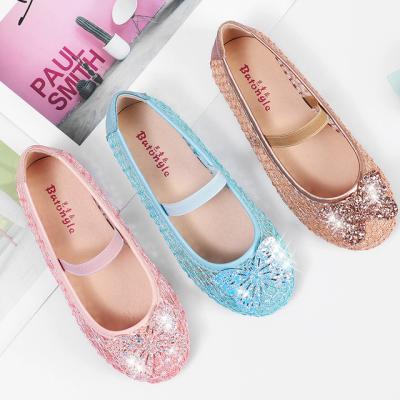 China 2020 Fashion Summer Party Shoes Girls Kids Breathable Ballerina Shoes for sale