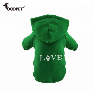 China Viable Name or Logo Embroidered Customized Dog Hoodies for sale