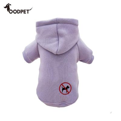 China Cotton Viable Petwear Dog Costumes Basic Dog Hoodies for sale