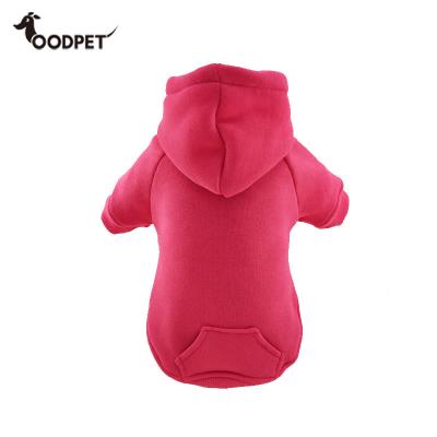 China Suit 2XS-8XL Viable All Range Basic Dog Hot Pink Hoodie With Pocket for sale