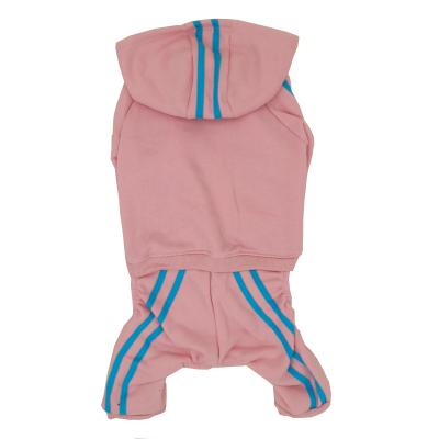 China Sustainable Cute Pink Blank Sports Tracksuit For Dogs for sale