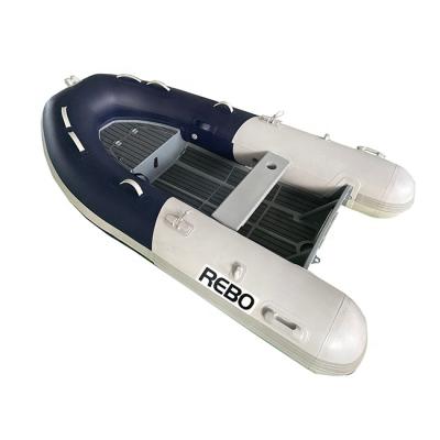 China Ultralight/Durable Rigid Aluminum Open Inflatable Fishing Boats 9ft Rib280 RIB Orca Hypalon /PVC for sale