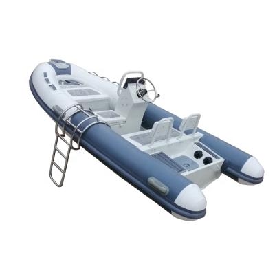 China Durable 12ft Dinghy DL RIB360 Aluminum Hull Hypalon/PVC/Orca Rigid Inflatable Boat For Fishing for sale