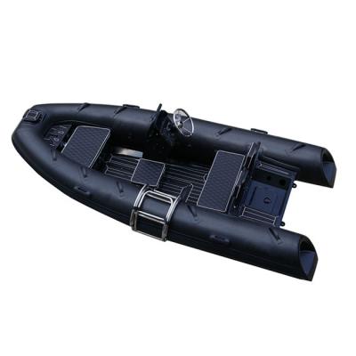 China V Hull Aluminum RIB 360 Hypalon/PVC Rigid Inflatable Rowing Boats 12ft For Sale for sale